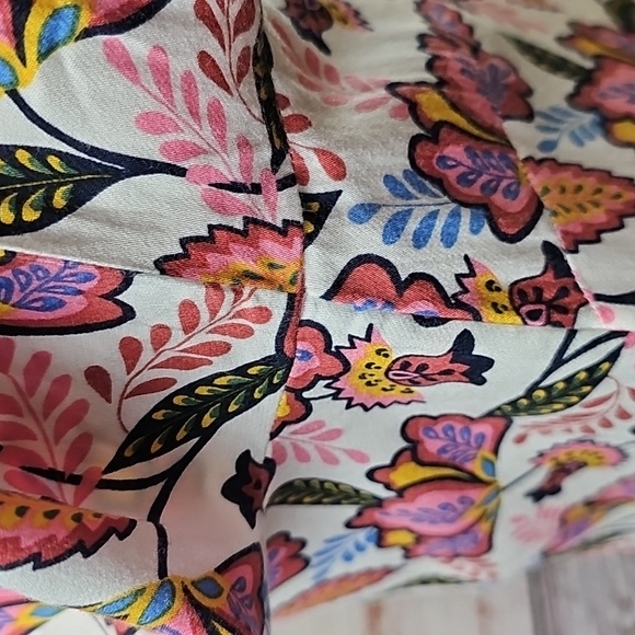 NEW BODEN SIERRA JUNGLE BLOOM LONG SLEEVE BUTTON-UP BLOUSE - Picture 4 of 13